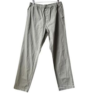 Outerknown Green Organic Cotton Pull On Pants Sz M